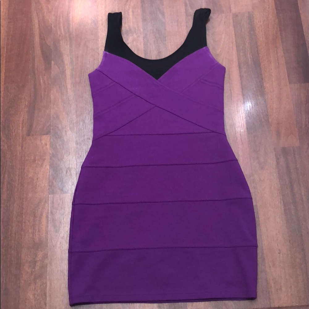 Purple Formal Dress - Size S